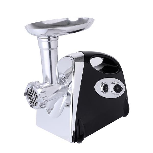 Electric Meat Grinder Sausage Maker with Handle Black