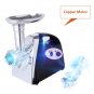 Electric Meat Grinder Sausage Maker with Handle Black