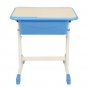 Adjustable Student Desk and Chair Kit Blue