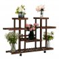 Artisasset 4-Layer 12-Seater Indoor/Outdoor Multifunctional Wooden Plant Stand