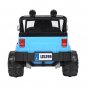 LEADZM LZ-5299 Small Jeep Dual Drive Battery 12V7Ah * 1 with 2.4G Remote Control Blue