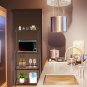 4-Tier Wire Mesh Laminate Kitchen Shelf