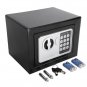 Mini Wall-in Style Electronic Code Metal Steel Box Safe Case 17EF Black