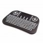 Mini i10 2.4G Air Mouse Wireless Keyboard with Touchpad Black