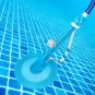 Auto Swimming Pool Cleaner with 10pcs Durable Hose Blue