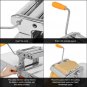 Dual-blade Multifunctional Manual Hand-cranking Operation Stainless Steel Noodle Making Machine