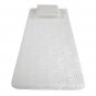 10" Two Layers Traditional Firm High Softness Cotton Mattress with 2 Pillows (Twin Size) White
