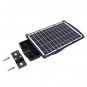 90W 180-LED 2835SMD Solar Sensor Outdoor Light with Light Control and Radar Sensor Black