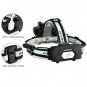 200000LM 11LED USB Chargeable Headlight HT011 Grey
