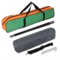2-Person Waterproof Camping Dome Tent for Outdoor Hiking Survival Orange & Green