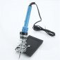 14pcs Practical Soldering Iron Pack 110V 60W (US Standard Plug) Blue & Silver