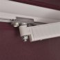 12x10 ft Retractable Awning Wine Red
