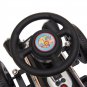 Kids Electric Ride On Car With Music Player LED Lights 6V Black