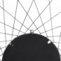 Artisasset Iron Wall Mirror Decorative Mirror Silver Round Mirror Decorative Mirror