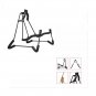 Glarry Foldable A-Shaped Electric Guitar Stand Black