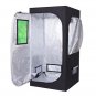LY-80*80*160cm Home Use Dismountable Hydroponic Plant Growing Tent with Window Green & Black