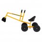 Kids Sand Digger Ride On With Wheels And 360&Acirc;&deg;Rotatable Seat, Outdoor Ride On Excavator Toy Yellow