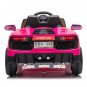 Kids Ride On Car Rechargeable Toy Vehicle with Remote Control-Rose Red