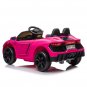 Kids Ride On Car Rechargeable Toy Vehicle with Remote Control-Rose Red