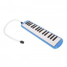 Glarry 32-Key Melodica with Blowpipe & Blow Pipe Blue