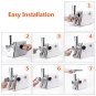 Electric Meat Grinder Sausage Maker White