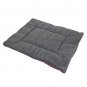 Washable Soft Comfortable Silk Wadding Bed Pad Mat Cushion for Pet Red Wine L
