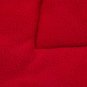Washable Soft Comfortable Silk Wadding Bed Pad Mat Cushion for Pet Red Wine L