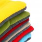 Washable Soft Comfortable Silk Wadding Bed Pad Mat Cushion for Pet Red Wine L
