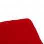 Washable Soft Comfortable Silk Wadding Bed Pad Mat Cushion for Pet Red Wine L