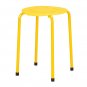5-Piece Stackable Round Stool In Five Colors