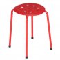 5-Piece Stackable Round Stool In Five Colors