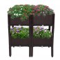 Plastic Planting Box 4 Basins 16 Extended Feet