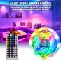 12V-5050 Lamp Beads RGB 44 Keys 10 Meters 300 Lights (40W) Light Strip Double Disc White Light Panel