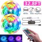 12V-5050 Lamp Beads RGB 44 Keys 10 Meters 300 Lights (40W) Light Strip Double Disc White Light Panel