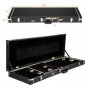 Glarry High Grade Electric Guitar Square Hard Case Flat Black