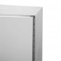 ZOKOP OKAD-3124 Double Door Stainless Steel 304 Cabinet Door 31 X 1.5 X 24 Inch Pipe Frame