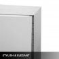 ZOKOP OKAD-3124 Double Door Stainless Steel 304 Cabinet Door 31 X 1.5 X 24 Inch Pipe Frame