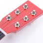 23" Acoustic Guitar Pick Strings Red