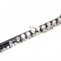 Cupronickel C 16 Closed Holes Concert Band Flute Black