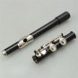 Cupronickel C 16 Closed Holes Concert Band Flute Black