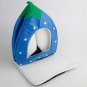 Soft Cotton Cute Strawberry Style Multi-purpose Pets Dog Cat House Nest Yurt Size L Deep Blue
