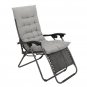 50x19" Folding Chair Cushion Gray