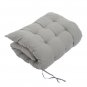 50x19" Folding Chair Cushion Gray