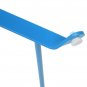 Iron Folding Three-Piece Set 2 Chairs 1 Table Blue