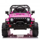 LEADZM LZ-9956 Dual Drive 12V 7A.h with 2.4G Remote Control Electric Car Pink