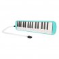 Glarry 32-Key Melodica with Mouthpiece & Hose & Bag Green