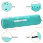 Glarry 32-Key Melodica with Mouthpiece & Hose & Bag Green