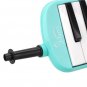Glarry 32-Key Melodica with Mouthpiece & Hose & Bag Green