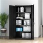 Metal File Storage Cabinet with Door and Shelves 72"H Lockable Steel Storage Cabinet with Adjustable