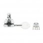 Glarry 4R Electric 4 String Bass Turning Pegs Tuners Keys Machine Heads Chrome